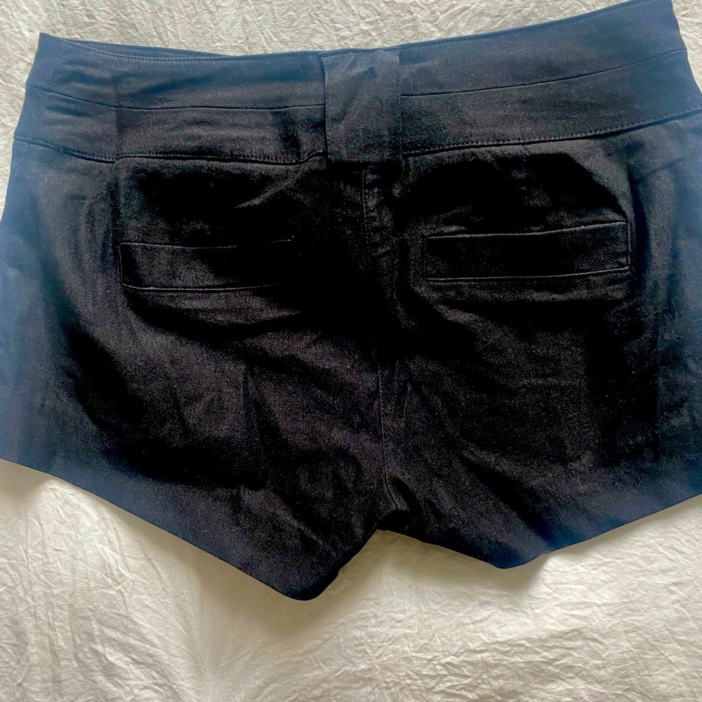 Black dress shorts